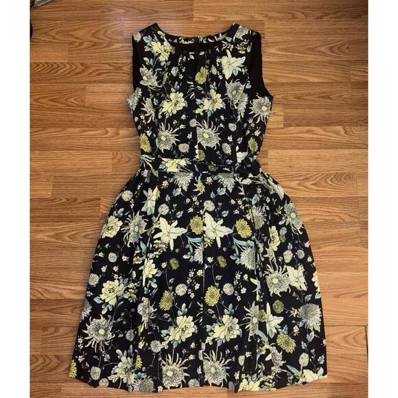 Jones New York Floral Dress Size 10 - Picture 2 of 10